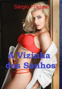 Beautiful blonde in a sexy red lingerie